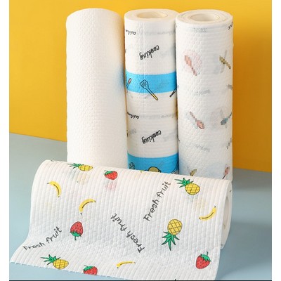 Disposable Cleaning Towel Reusable Cleaning Cloths Roll Non Woven Wiping Rag House Cleaning Cloth